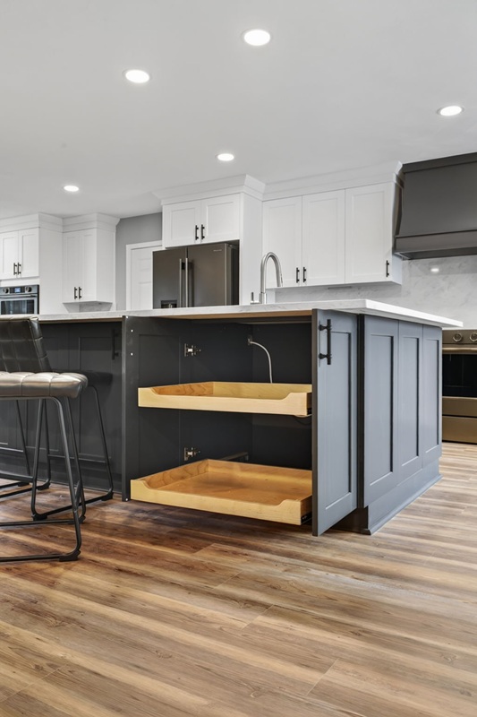 Kitchen remodel at 2505 Brigstock Ct Virginia Beach, VA 23454 from Rodgers Home Improvement